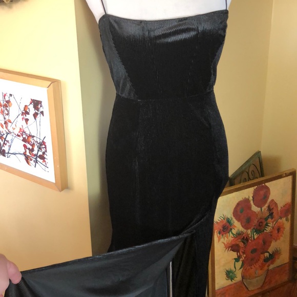 Free People Black Backless Dress - Picture 2 of 15
